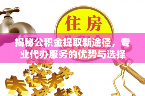 歙县揭秘公积金提取新途径，专业代办服务的优势与选择