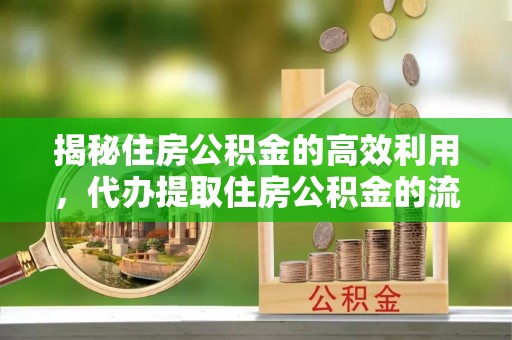 歙县揭秘住房公积金的高效利用，代办提取住房公积金的流程与技巧