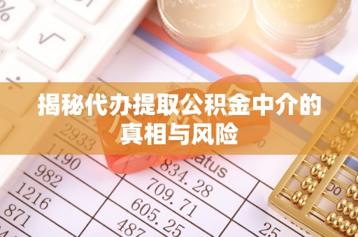 歙县揭秘代办提取公积金中介的真相与风险