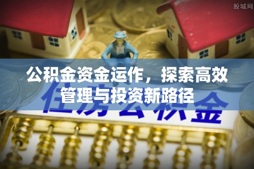 歙县公积金资金运作，探索高效管理与投资新路径
