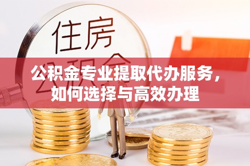歙县公积金专业提取代办服务，如何选择与高效办理